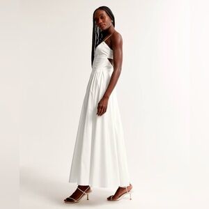 Abercrombie White Maxi Dress